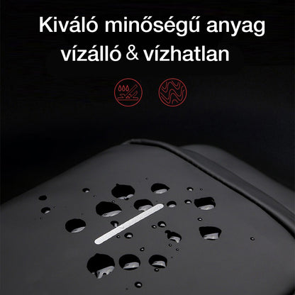 Dollcini Geantă de piept pentru bărbați cu port USB – Geantă de umăr cu închidere combinată